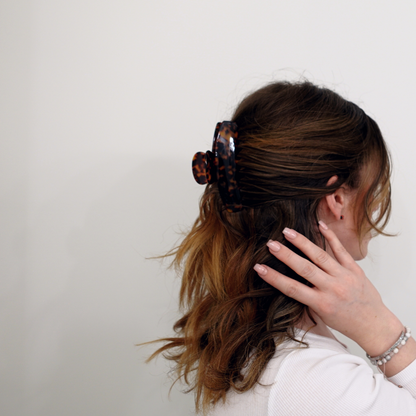 Mila Cellulose Acetate Hair Claw Clips